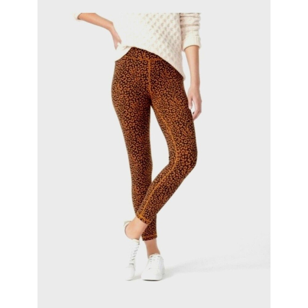 NWT J. Crew Weekend High-Waisted Cotton Stretch Leopard Print Leggings